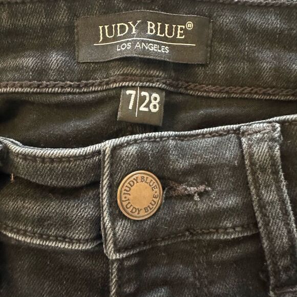 Judy Blue Skinny fit Distressed Animal cutout jeans  7/28 - Picture 4 of 15